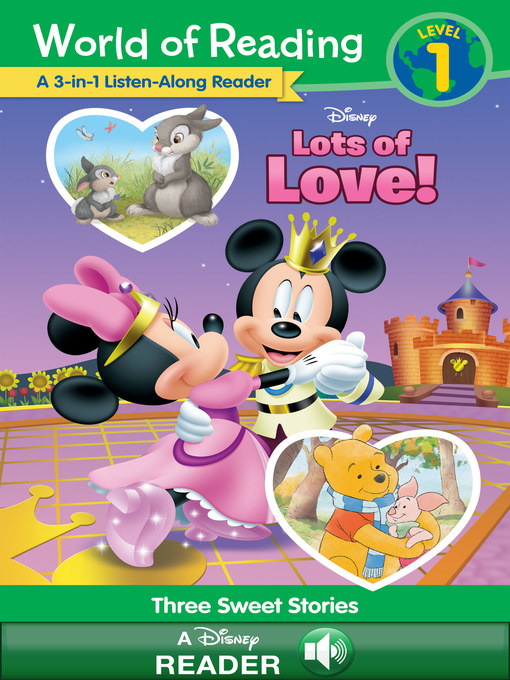 Title details for Disney Valentine's 3-in-1 Listen-Along Reader by Disney Books - Available
